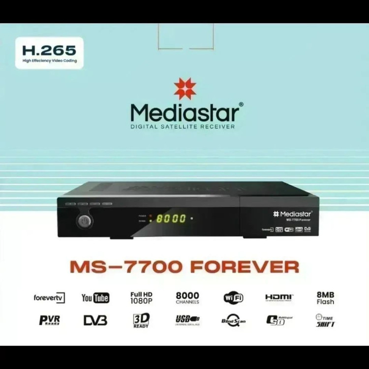 گیرنده مدیا استار مدل 7700Forever