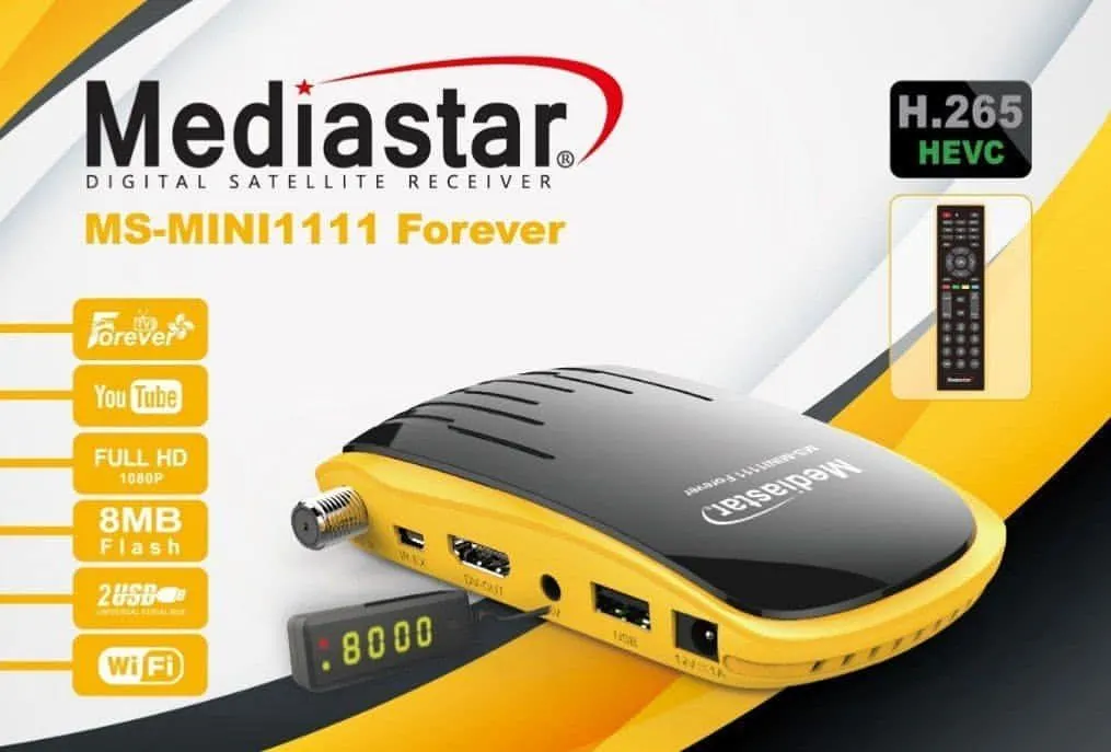 گیرنده مدیا استار مدل Ms1111 Forever